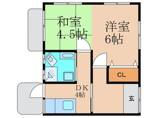 物件間取画像